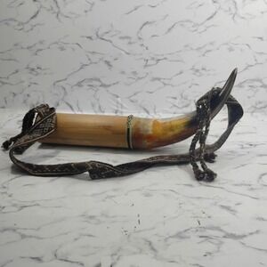 Viking war Horn battle trumpet eal horn with ancient whistle sound maker Gift